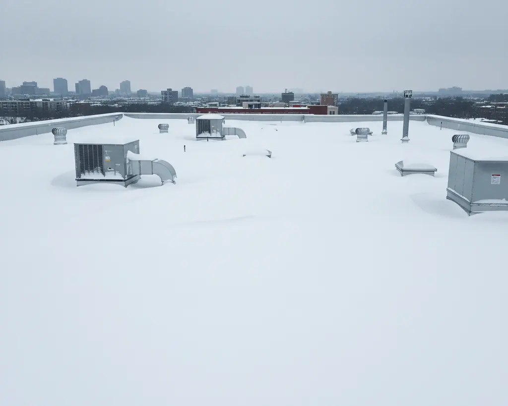 Freeze Thaw Roof Repair Commercial Roofing Akron OH for Commercial Roofing Contractors Akron