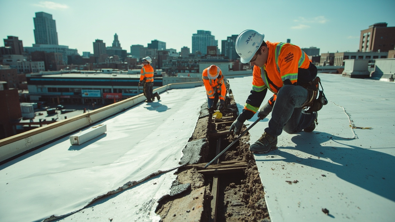 Multi-Tenant Retail Strip Roofing